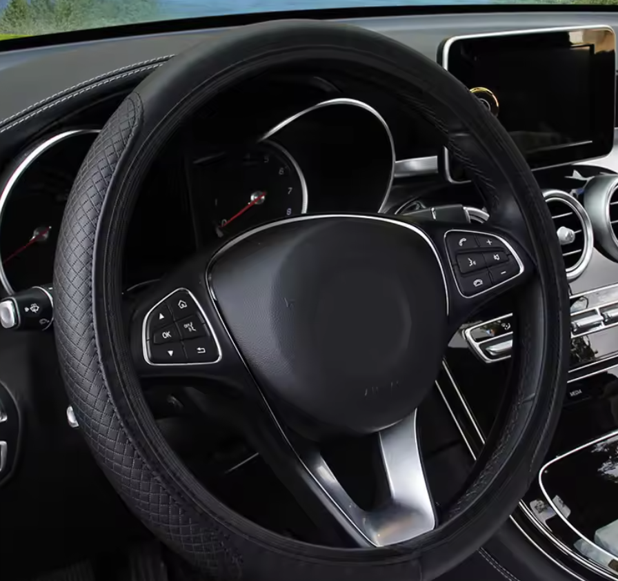 Husă Volan Premium - Aspect de Piele Naturală