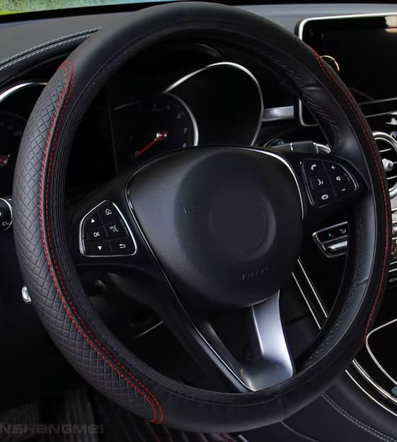 Husă Volan Premium - Aspect de Piele Naturală