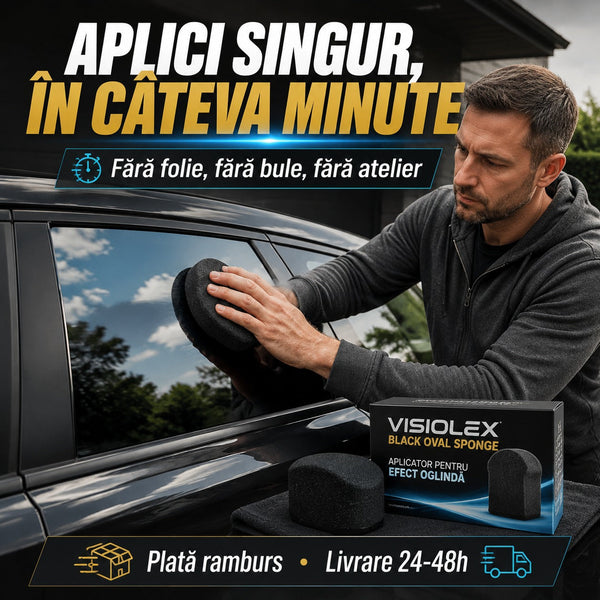 VISIOLEX Nano Coat — Tratament Oglindă pentru Geamurile Mașinii